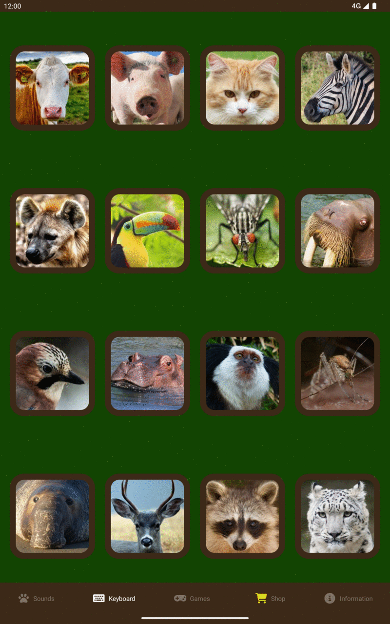 Animal sounds app - PXL APPS